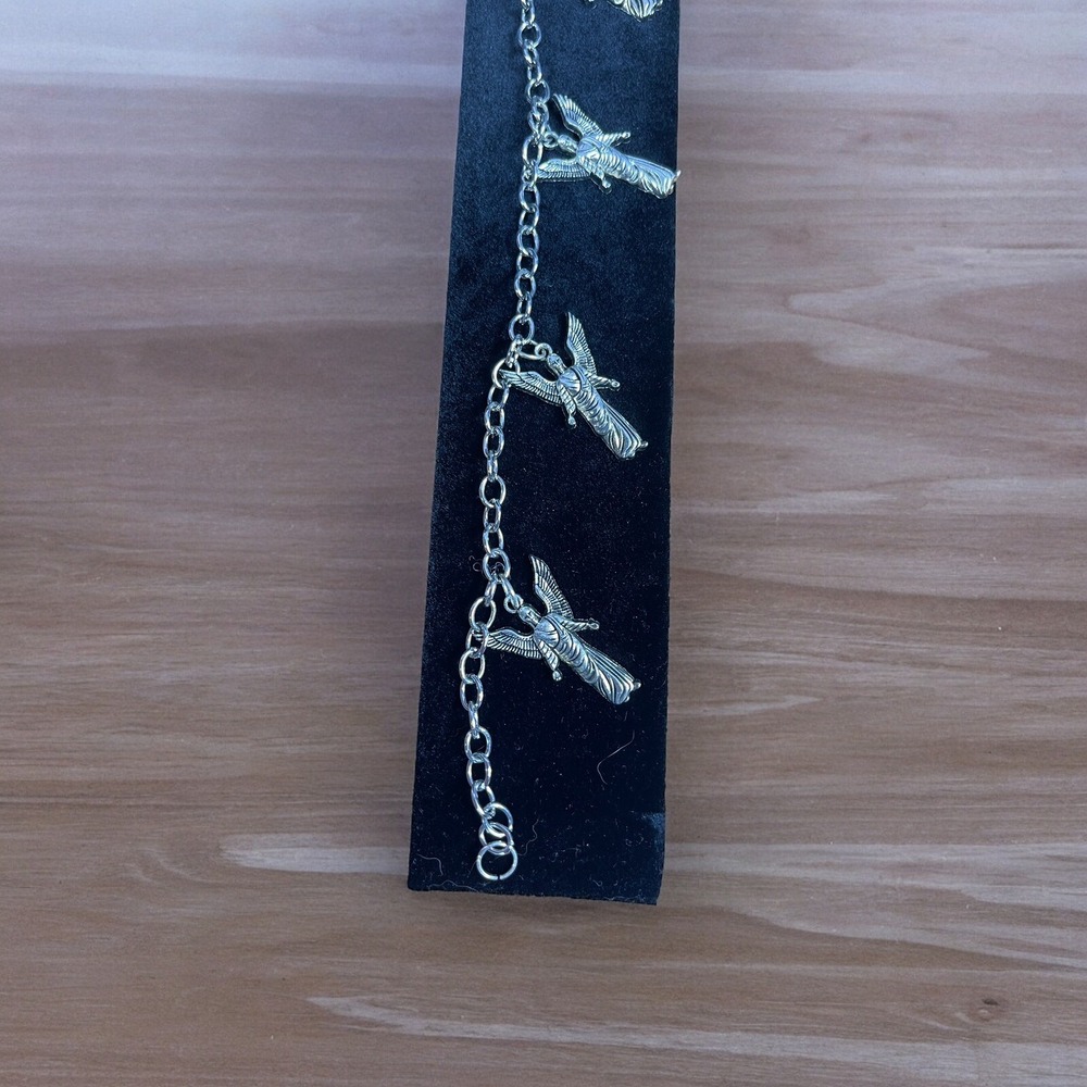 Angel Necklace And Matching Bracelet 16" Necklace 8" Bracelet - Picture 6 of 8